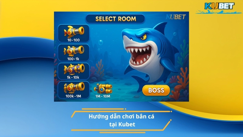 Hướng dẫn chơi game bắn cá đổi thưởng tại Kubet