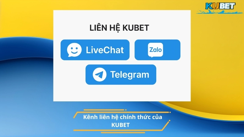 Kênh liên hệ chính thức của KUBET